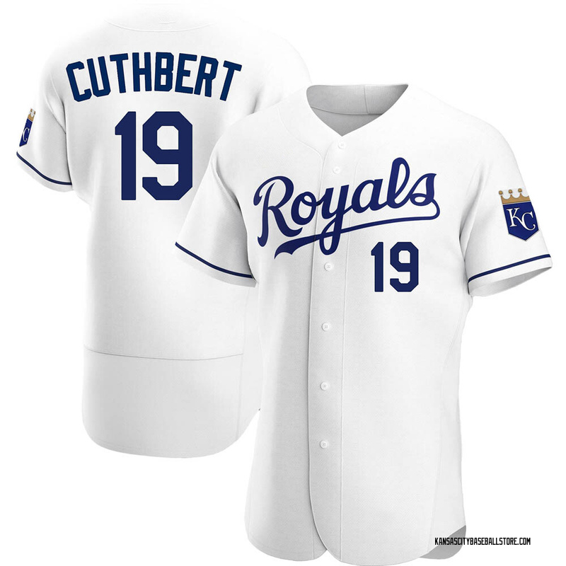 Top-selling Item] Cheslor Cuthbert Kansas City Royals Home Cool Base Player  3D Unisex Jersey - White Color