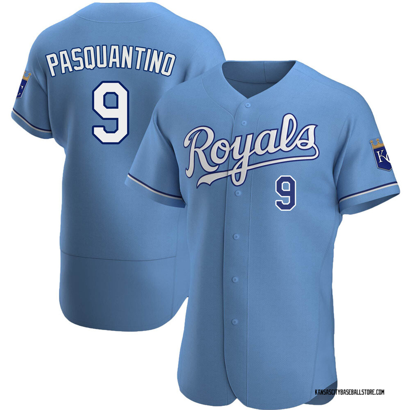 Vinnie Pasquantino Men's Kansas City Royals Alternate Jersey - Light Blue Authentic