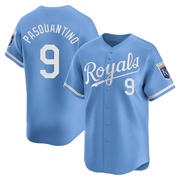 Vinnie Pasquantino Men's Kansas City Royals Alternate Jersey - Light Blue Limited