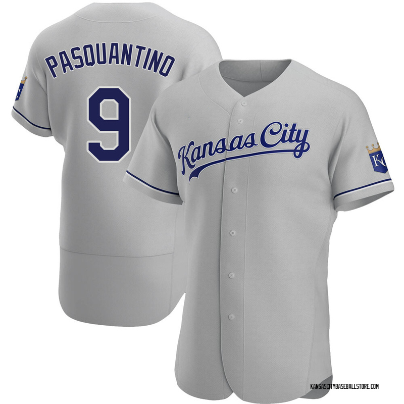 Vinnie Pasquantino Men's Kansas City Royals Road Jersey - Gray Authentic